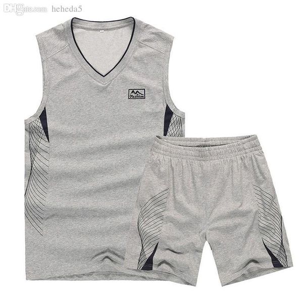 wholesale-new arrival summer running sets men sleeveless vest + shorts suit sportswear o-neck vest shorts tracksuit 2pcs large size 68, Black;blue
wholesale-new arrival summer running sets men sleeveless vest + shorts suit sportswear o-neck vest shorts tracksuit 2pcs large size 68, Black;blue