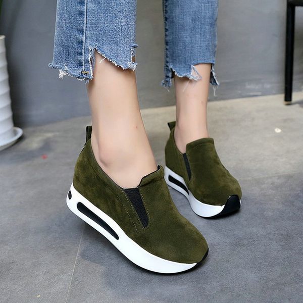 korean version of thick-bottom round head students increased women sneakers casual walking breathable shallow mouth shoes zz-259, Black
korean version of thick-bottom round head students increased women sneakers casual walking breathable shallow mouth shoes zz-259, Black