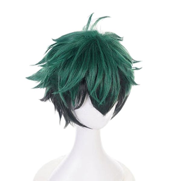 10inch short straight cosplay costume wig stylish colored for halloween, Black
10inch short straight cosplay costume wig stylish colored for halloween, Black