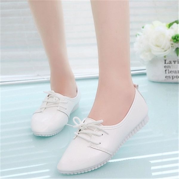 women flats nice leather summer fashion women flats comfortable shoes solid lace-up shoes female footwear, Black
women flats nice leather summer fashion women flats comfortable shoes solid lace-up shoes female footwear, Black