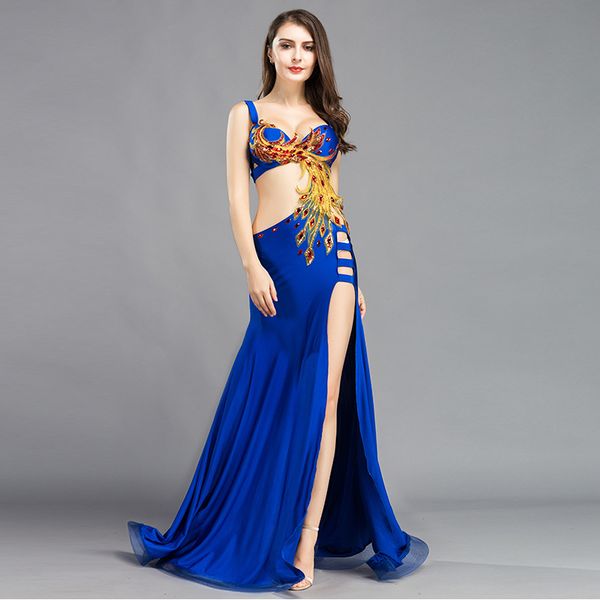 women belly dance costume outfit phoenix totem style bra skirt carnival hollywood club stage performance clothes long dress, Black;red
women belly dance costume outfit phoenix totem style bra skirt carnival hollywood club stage performance clothes long dress, Black;red