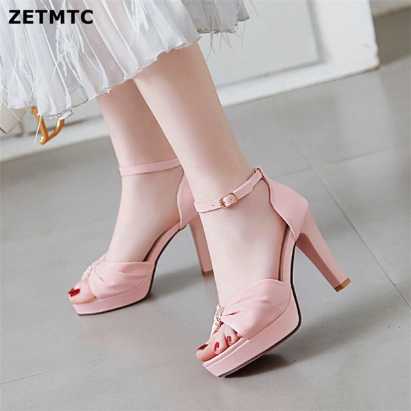 women sweet bow pendant high heels sandals female thick heel paltform a word buckle fish mouth sandals small big size 34 42 43, Black
women sweet bow pendant high heels sandals female thick heel paltform a word buckle fish mouth sandals small big size 34 42 43, Black