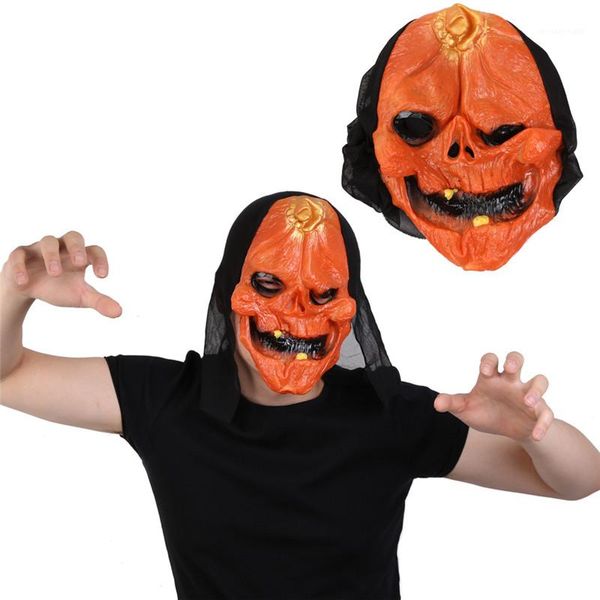 latex skull costume accessories costume party spoof cosplay halloween scary pumpkin head mask fashion, Silver
latex skull costume accessories costume party spoof cosplay halloween scary pumpkin head mask fashion, Silver