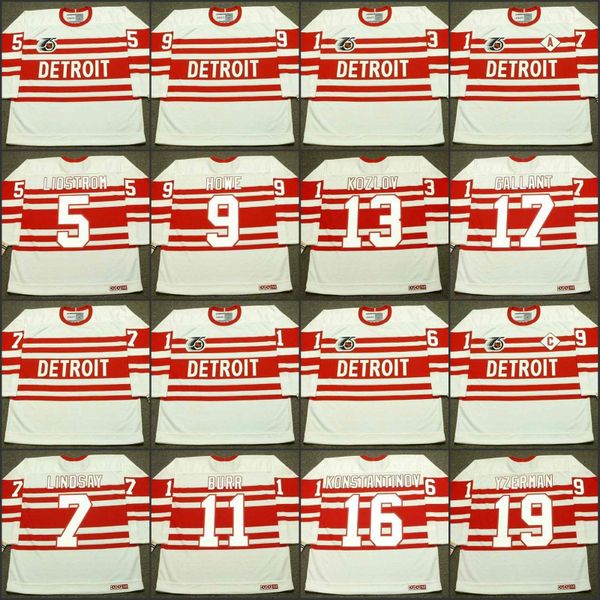 detroit red wings 5 nicklas lidstrom 7 ted lindsay 9 gordie howe 11 shawn burr 13 vyacheslav kozlov 16 vladimir konstantinov jersey, Black;red
detroit red wings 5 nicklas lidstrom 7 ted lindsay 9 gordie howe 11 shawn burr 13 vyacheslav kozlov 16 vladimir konstantinov jersey, Black;red