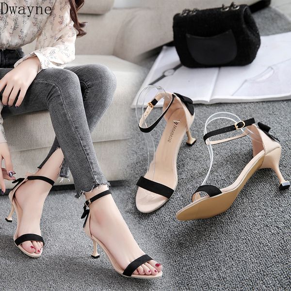 new comfortable high heel sandals black stiletto bow sandals korean fashion wild single shoes
new comfortable high heel sandals black stiletto bow sandals korean fashion wild single shoes