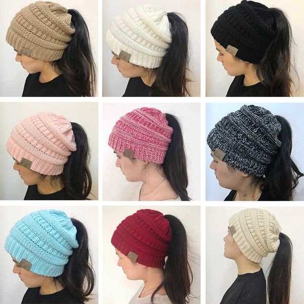 20 colors ponytail beanie women stretch knitted crochet beanies winter hats for women hats cap warm lady messy bun wholesale, Yellow
20 colors ponytail beanie women stretch knitted crochet beanies winter hats for women hats cap warm lady messy bun wholesale, Yellow