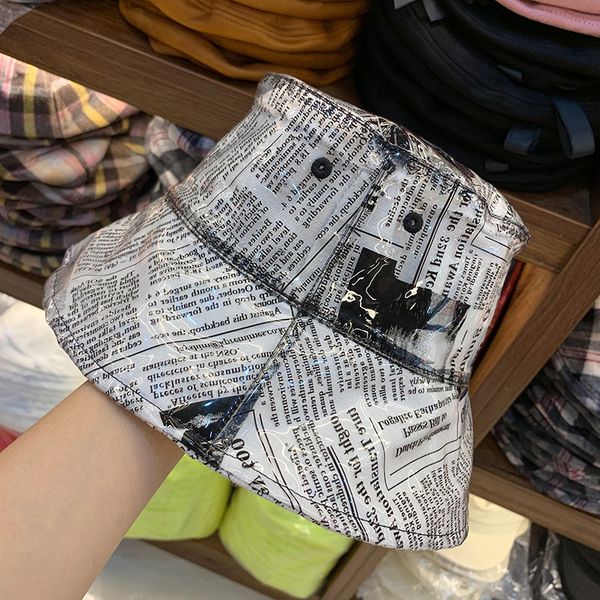01909-ting057 european american style fashion pvc transparent leisure lady bucket cap women fishermen hat
01909-ting057 european american style fashion pvc transparent leisure lady bucket cap women fishermen hat
