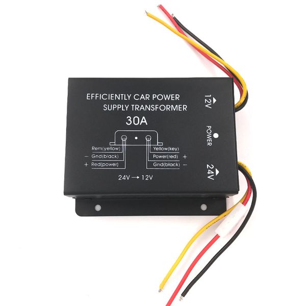 car 30a 45a dc 24v to 12v efficient power supply transformer electric convertor car electronics accessorie
car 30a 45a dc 24v to 12v efficient power supply transformer electric convertor car electronics accessorie