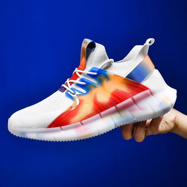 baideng colorful men sport running shoes lace up non-slip sneakers breathable jogging athletic trainers large size
baideng colorful men sport running shoes lace up non-slip sneakers breathable jogging athletic trainers large size