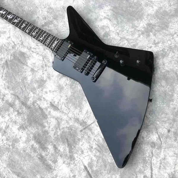 custom new style custom electric guitar in black with logo color and shape can be customized
custom new style custom electric guitar in black with logo color and shape can be customized