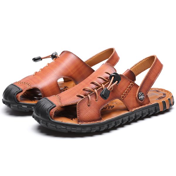 summer casual mens leather classic roman sandals man outdoor beach slipper sneaker rubber flip flops male water trekking sandals, Black
summer casual mens leather classic roman sandals man outdoor beach slipper sneaker rubber flip flops male water trekking sandals, Black