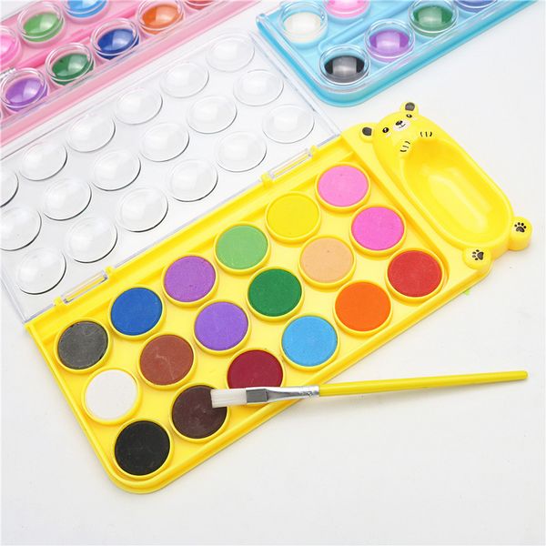 children's beginner solid watercolor paint 12 18 colors set drawing practice drawing coloring tool kid's colored pen
children's beginner solid watercolor paint 12 18 colors set drawing practice drawing coloring tool kid's colored pen