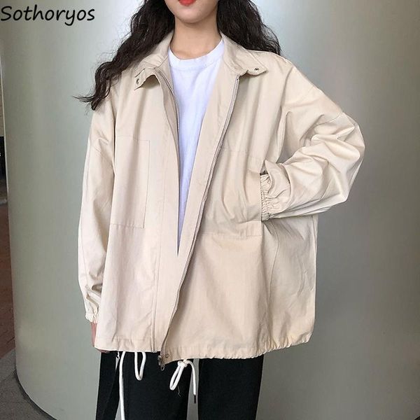 trench women spring solid oversize 2xl loose casual fashion harajuku simple korean style outwear chic womens coats bf all-match, Tan;black
trench women spring solid oversize 2xl loose casual fashion harajuku simple korean style outwear chic womens coats bf all-match, Tan;black