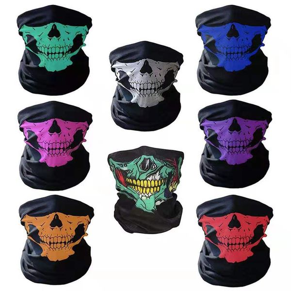 

motocycle balaclava helmet sport headband bike halloween skull balaclava mask bandana paintball ski motorcycle scarf headwear