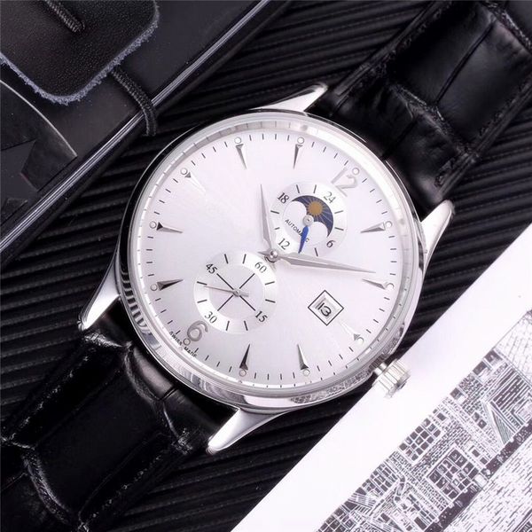 jl master ultra moon watch luxury watches two times date automatic watch mechanical movement waterproof wristwatches, Slivery;brown
jl master ultra moon watch luxury watches two times date automatic watch mechanical movement waterproof wristwatches, Slivery;brown