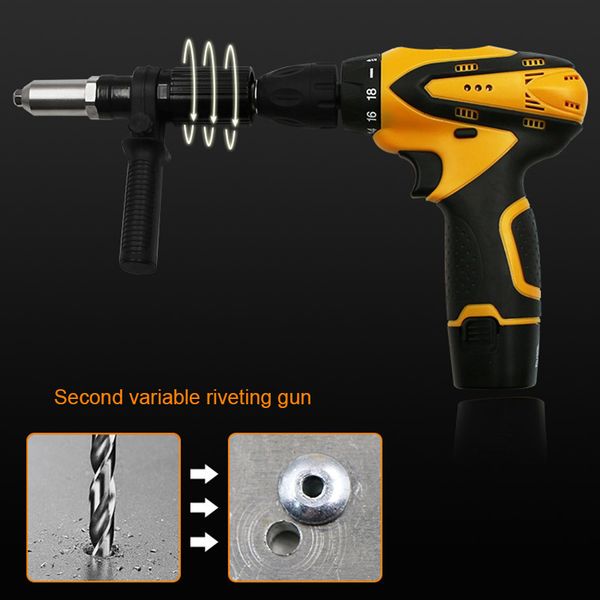 alloy steel black electric riveting adapter with 2.4/3.2/4.0/4.8mm diameter rivet head for electric drill ja55
alloy steel black electric riveting adapter with 2.4/3.2/4.0/4.8mm diameter rivet head for electric drill ja55