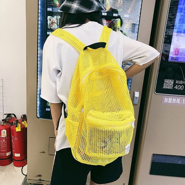 2019 summer new fashion preppy style women hollow out backpacks female casual simple zipper canvas shoulder bags 7 colors
2019 summer new fashion preppy style women hollow out backpacks female casual simple zipper canvas shoulder bags 7 colors