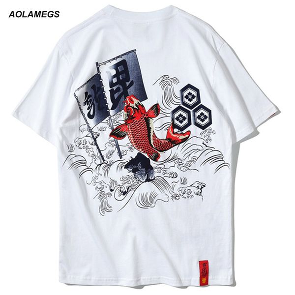 aolamegs men t shirt original carp printed men's tee shirts o-neck t shirt short sleeve fashion high street tees streetwear, White;black
aolamegs men t shirt original carp printed men's tee shirts o-neck t shirt short sleeve fashion high street tees streetwear, White;black