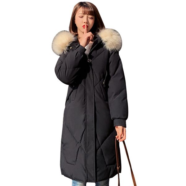 parka feminino warm winter jacket 2019 casual fur collar hooded warm thick down cotton-padded long coats female jacket women's, Tan;black
parka feminino warm winter jacket 2019 casual fur collar hooded warm thick down cotton-padded long coats female jacket women's, Tan;black