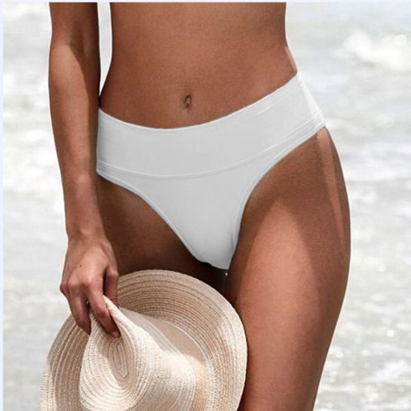 women bikini thong bottom plain solid color brazilian high waist swimwear beachwear bathing
women bikini thong bottom plain solid color brazilian high waist swimwear beachwear bathing