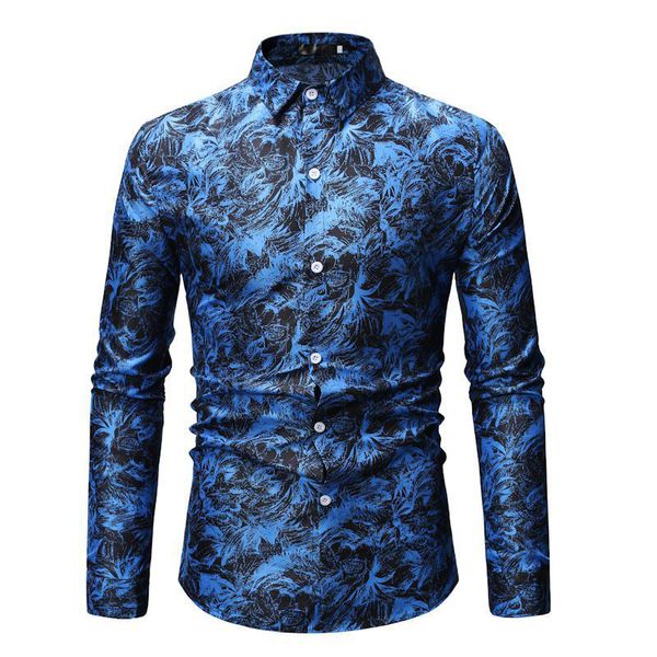 men's casual shirts men modern long sleeves shirt clothing fashion printed k2, White;black
men's casual shirts men modern long sleeves shirt clothing fashion printed k2, White;black