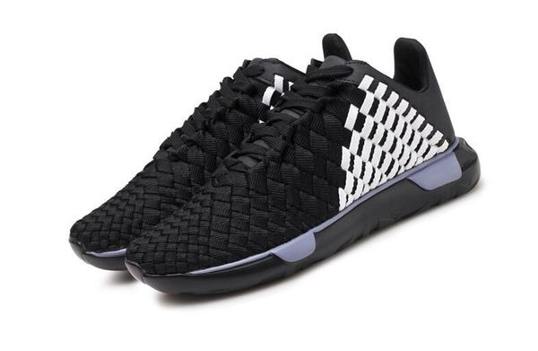 men hand-woven shoes flat shoes fashion flats 2017 casual loafers slip on loafers breathable air cushion soles casual shoes, Black 
men hand-woven shoes flat shoes fashion flats 2017 casual loafers slip on loafers breathable air cushion soles casual shoes, Black