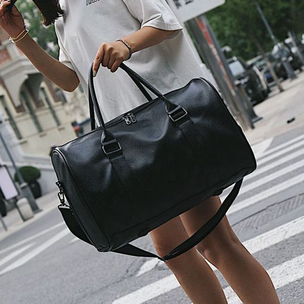 travel bag pu leather simple lightweight luggage bag large capacity handbag single-shoulder crossbody gym
travel bag pu leather simple lightweight luggage bag large capacity handbag single-shoulder crossbody gym