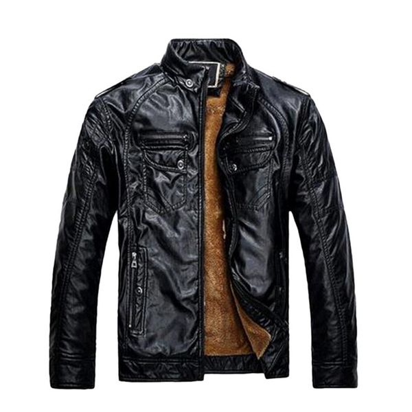 men's fur & faux brand motorcycle leather jackets men autumn winter casual pu jacket coats mens clothing, Black
men's fur & faux brand motorcycle leather jackets men autumn winter casual pu jacket coats mens clothing, Black