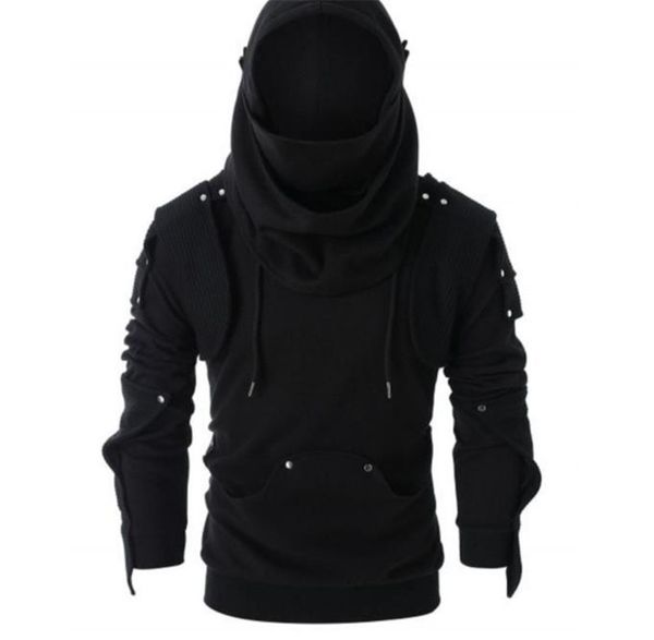 new style mens designer hoodies black masked solid color long sleeve hooded rivet sweatshirts fashion mens clothing
new style mens designer hoodies black masked solid color long sleeve hooded rivet sweatshirts fashion mens clothing