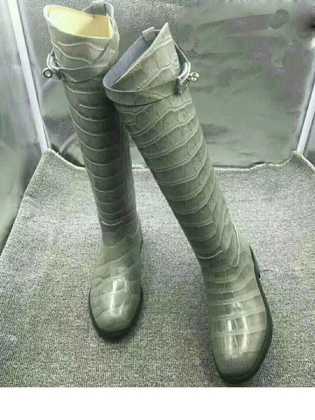 new women leather trim knot over the knee boots designer lady canvas gaiter high heel rubber outsole thigh-high boots, Black
new women leather trim knot over the knee boots designer lady canvas gaiter high heel rubber outsole thigh-high boots, Black