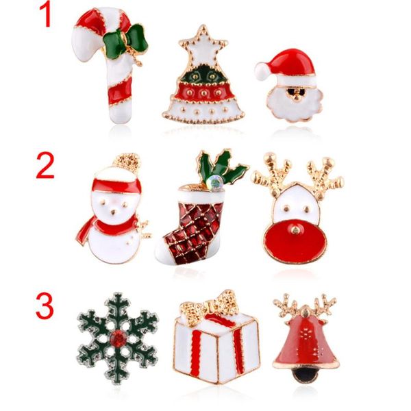 pins, brooches 3 pcs christmas brooch pin small snowman tree bell deer elk bijoux jewelry gifts tc21, Gray
pins, brooches 3 pcs christmas brooch pin small snowman tree bell deer elk bijoux jewelry gifts tc21, Gray