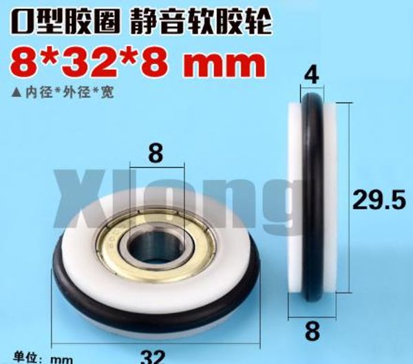 6pcs 8*32*8mm rubber blackboard fishing tackle fishing tackle rolling mute soft rubber roller 608 bearing pulley pom plastic
6pcs 8*32*8mm rubber blackboard fishing tackle fishing tackle rolling mute soft rubber roller 608 bearing pulley pom plastic