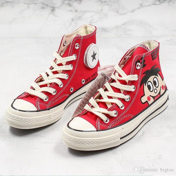 with box new canvas men women shoes designer casual shoes red wang zai chunk taylor skate shoes size 35-44
with box new canvas men women shoes designer casual shoes red wang zai chunk taylor skate shoes size 35-44