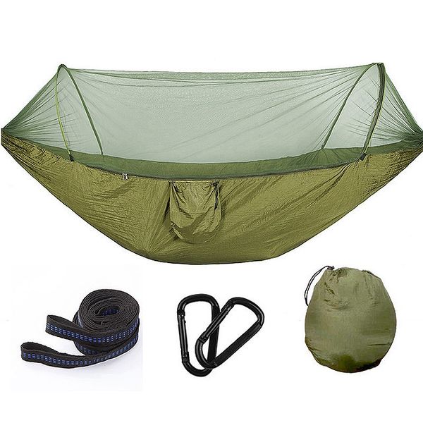 portable outdoor camping hammock with mosquito net parachute fabric hammocks beds hanging swing sleeping bed tree tent tents and shelters
portable outdoor camping hammock with mosquito net parachute fabric hammocks beds hanging swing sleeping bed tree tent tents and shelters
