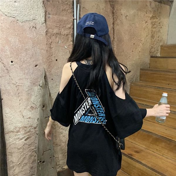 front and rear printed off-shoulder short-sleeve t-shirt front and rear printed off-shoulder short-sleeve t-shirt, White
front and rear printed off-shoulder short-sleeve t-shirt front and rear printed off-shoulder short-sleeve t-shirt, White