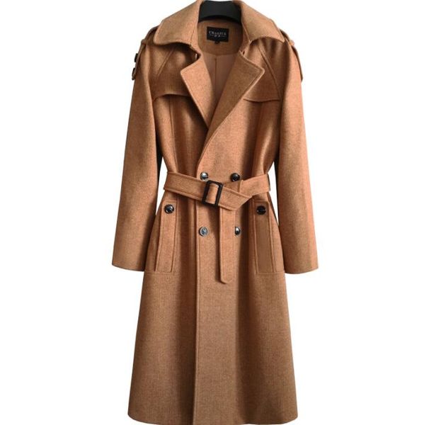 autumn winter casual woolen coat men trench coats long sleeves overcoat mens cashmere coat casaco masculino england brown blue, Black
autumn winter casual woolen coat men trench coats long sleeves overcoat mens cashmere coat casaco masculino england brown blue, Black