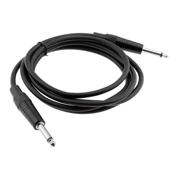 6.35mm stereo male plug jack to 6.35mm 1/4inch male cable guitar mixer amplifier audio cable cord black
6.35mm stereo male plug jack to 6.35mm 1/4inch male cable guitar mixer amplifier audio cable cord black