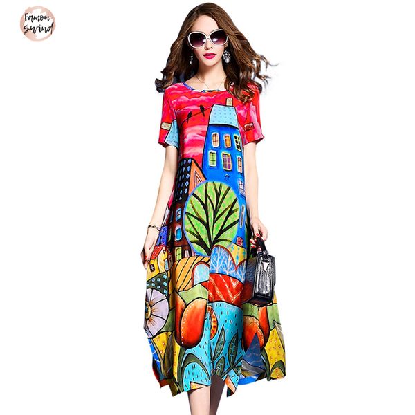 летние платья элегантная женщина vestidos real silk new vintage линия печати платье сыпучие o шея короткая sleevele платья, Black;gray
летние платья элегантная женщина vestidos real silk new vintage линия печати платье сыпучие o шея короткая sleevele платья, Black;gray