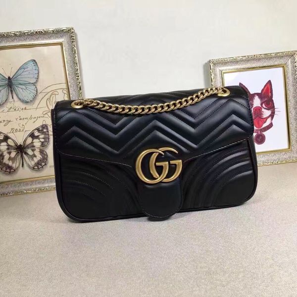 high-quality women's fashion marmont luxury pu striped chain cross-body bag handbag shoulder bag
high-quality women's fashion marmont luxury pu striped chain cross-body bag handbag shoulder bag