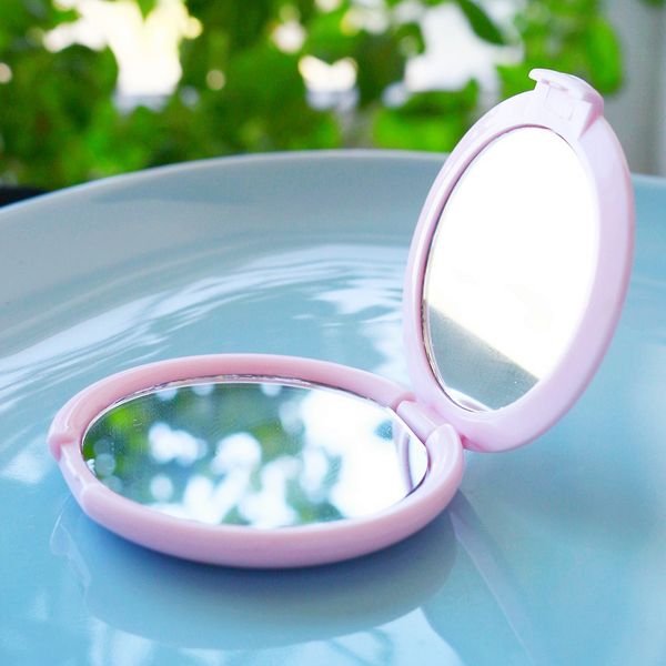 compact mirror round makeup glass mirror for purse great gift 
compact mirror round makeup glass mirror for purse great gift