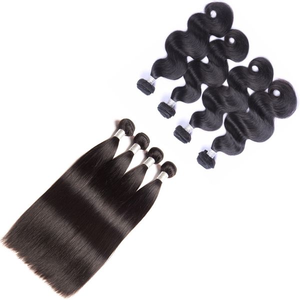 wholesale retail brazilian remy hair weave peruvian human hair bundles straight body wave extensions 3 4 bundles, Black
wholesale retail brazilian remy hair weave peruvian human hair bundles straight body wave extensions 3 4 bundles, Black
