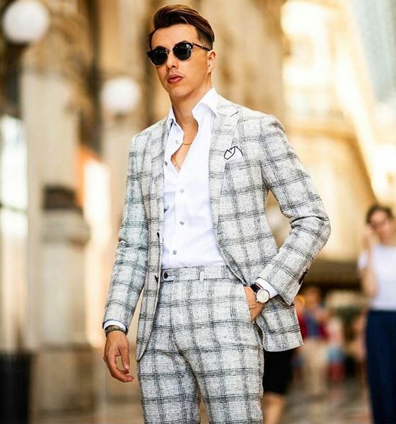 latest designer men suits two pieces (blazer+pant) tuxedos black white notched lapel two button linen wedding men suits, Black;gray
latest designer men suits two pieces (blazer+pant) tuxedos black white notched lapel two button linen wedding men suits, Black;gray