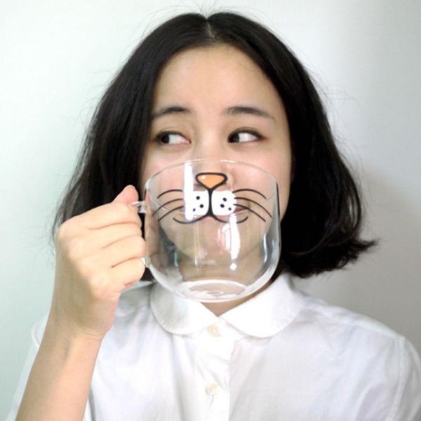 cute cat kitty boronsilicate glass coffee cup transparent water cup clear glass mugs with handle 550ml
cute cat kitty boronsilicate glass coffee cup transparent water cup clear glass mugs with handle 550ml