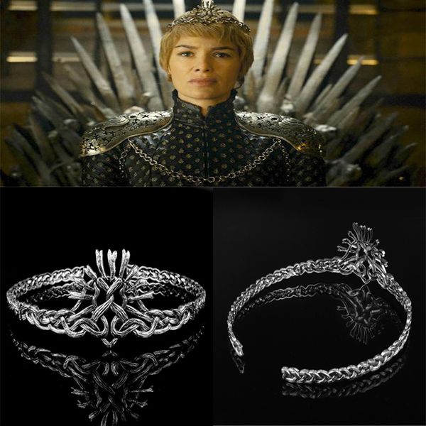 game of thrones cersei lannister diadem hairband cosplay jewelry women crown hair accessories headband pageant party headdress, Golden;white
game of thrones cersei lannister diadem hairband cosplay jewelry women crown hair accessories headband pageant party headdress, Golden;white
