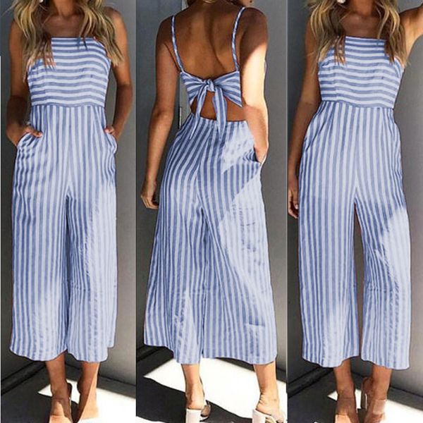 women ladies stripe printing sleeveless long playsuits rompers jumpsuit rompers womens jumpsuit summer#30, Black;white
women ladies stripe printing sleeveless long playsuits rompers jumpsuit rompers womens jumpsuit summer#30, Black;white