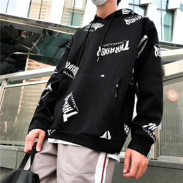 hoodie мужская весна и осень пуловер пары осень 2018. новый стиль сыпучие-fit корейском стиле black coat спорт мужские кофты
hoodie мужская весна и осень пуловер пары осень 2018. новый стиль сыпучие-fit корейском стиле black coat спорт мужские кофты