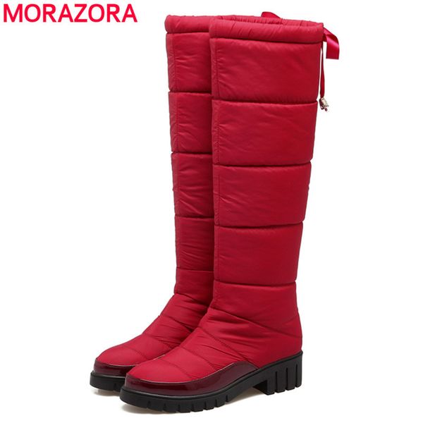 morazora new arrive 2019 fashion knee high women snow black red color warm down winter boots ladies thick fur botas ly191224
morazora new arrive 2019 fashion knee high women snow black red color warm down winter boots ladies thick fur botas ly191224