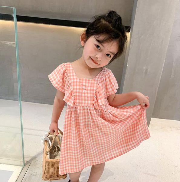 2020 selling baby girls plaid dress summer kids girls dresses 2-7 years, Red;yellow
2020 selling baby girls plaid dress summer kids girls dresses 2-7 years, Red;yellow