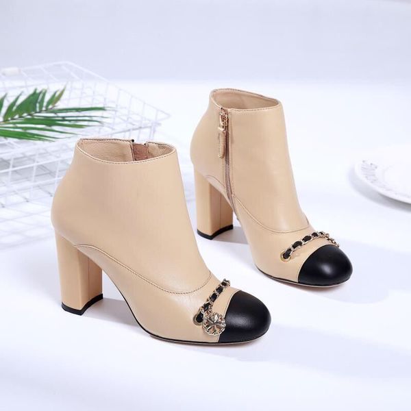 wildchanel new womens boots ankle hlaf high heel martin boots autumn and winter ladies leather short boots rough high heels shoes
wildchanel new womens boots ankle hlaf high heel martin boots autumn and winter ladies leather short boots rough high heels shoes