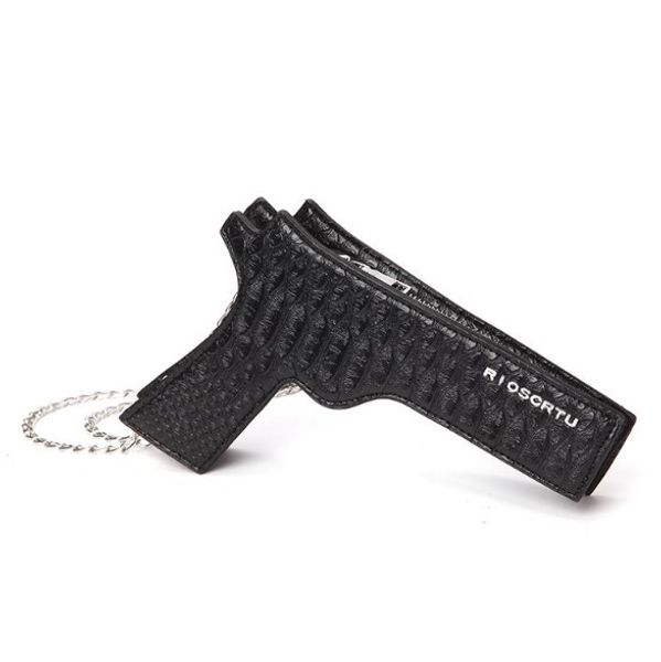 2020 new design gun shaped crossbody bags mini unique gun purse cute shoulder chain bag
2020 new design gun shaped crossbody bags mini unique gun purse cute shoulder chain bag